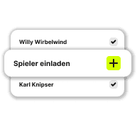 Invite players